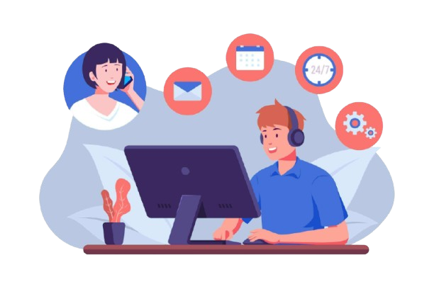 Freelancers working